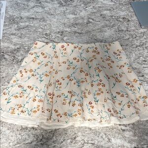 American Eagle Floral Skirt